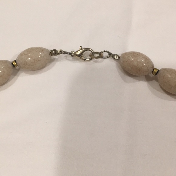 Anthropologie Ocean Blue Bib Necklace - Picture 4 of 5